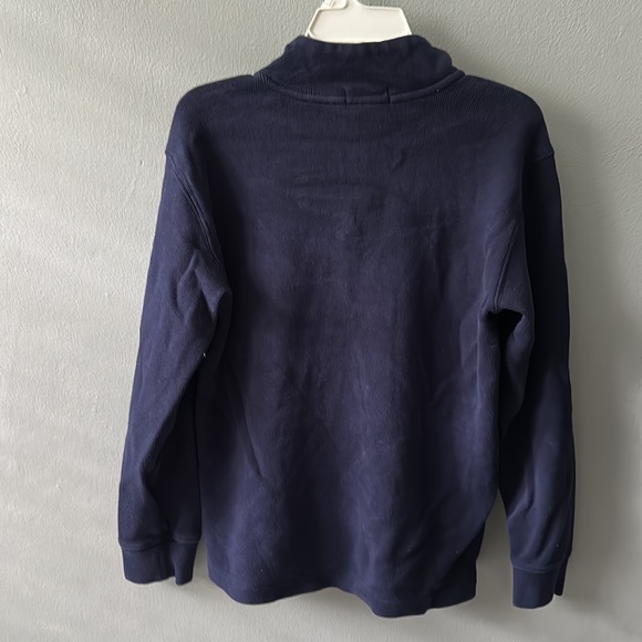 Polo Ralph Lauren Big Boy Cotton Quarter-Zip Pullover Sweatshirt - Picture 3 of 4